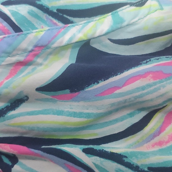 Lilly Pulitzer Katia High Tide Shorts Beach Summer Size Small - Picture 4 of 6